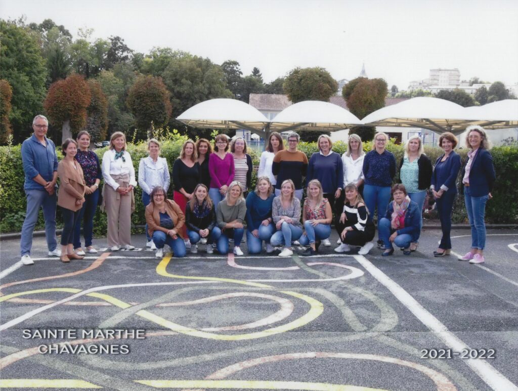 Equipe Pédagogique Sainte Marthe Chavagnes Ensemble scolaire 16