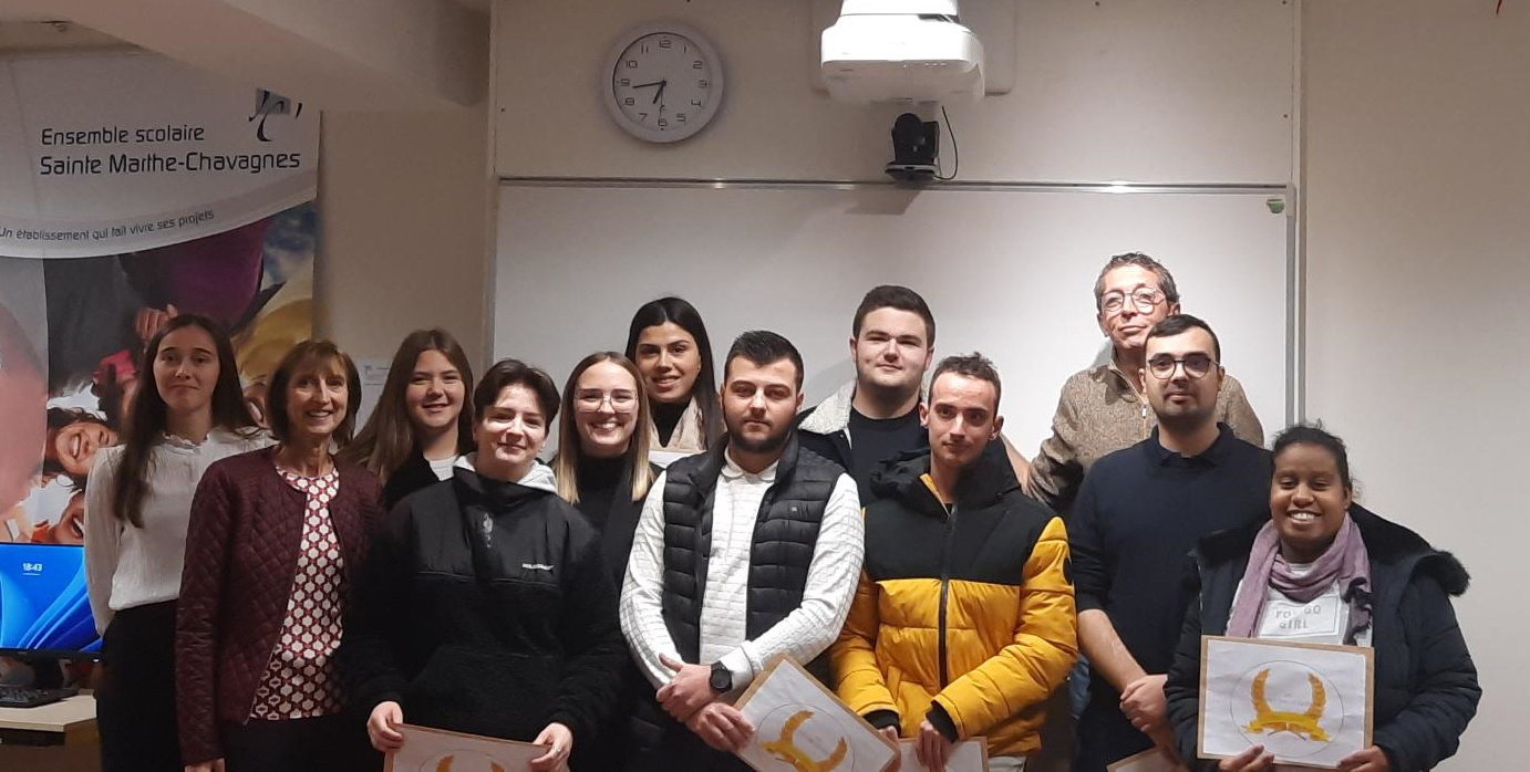 Remise des diplômes de BTS Sainte Marthe Chavagnes Ensemble scolaire 16