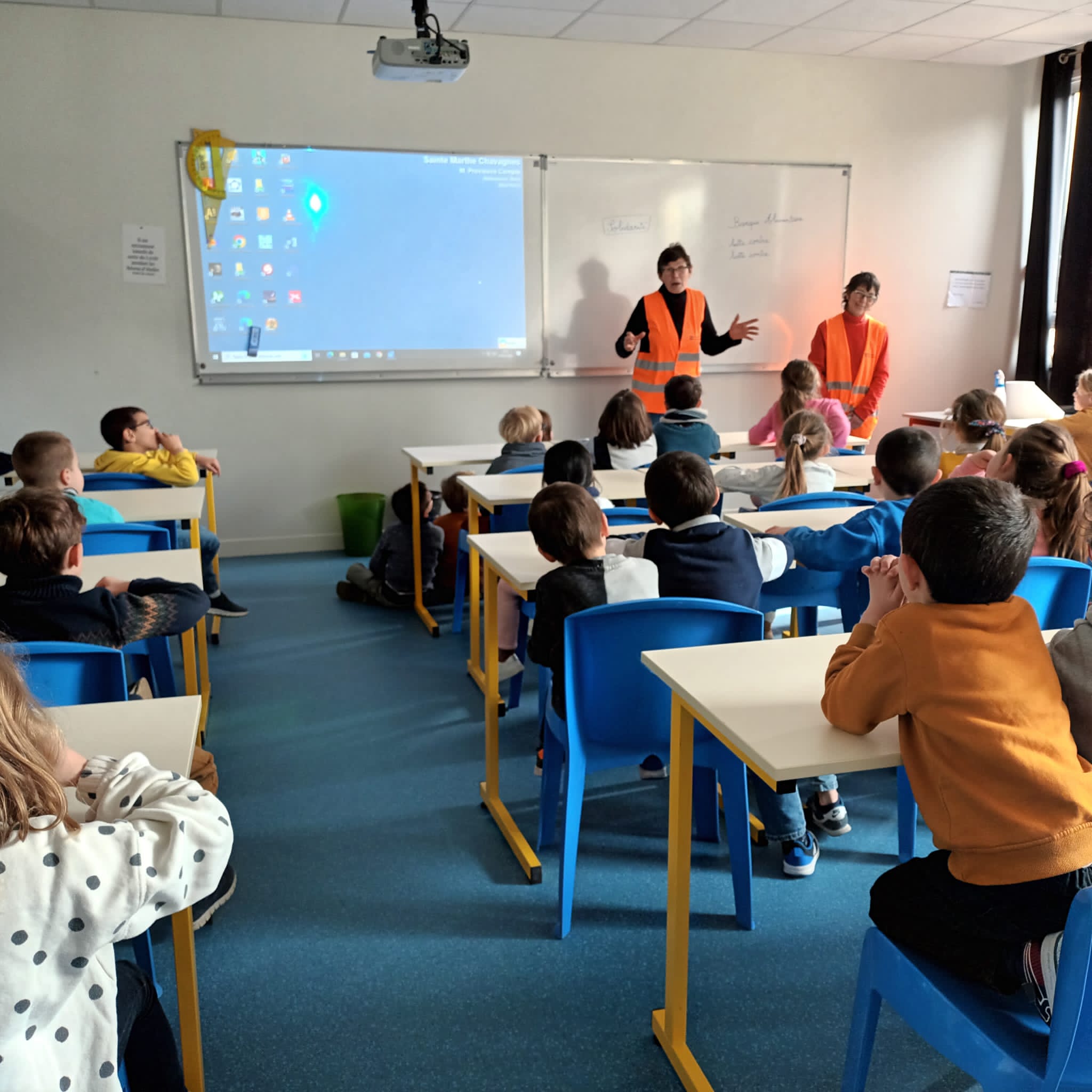Nouveau Journée des métiers à l'école Sainte Marthe Chavagnes